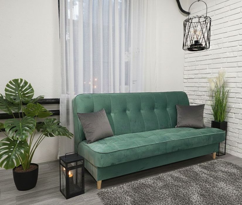 Kanapa Izi , wersalka,welur dwuosobowa