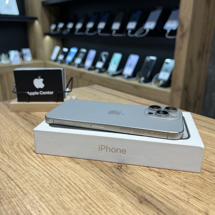 iPhone 15 Pro Max, 256gb, Natural Titanium, ESIM,Обмін/Гарантія