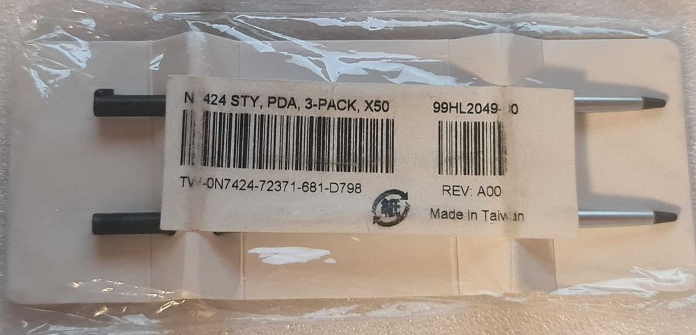 Conjunto com 2 canetas para Dell Axim