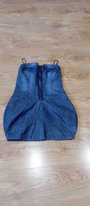 Sukienka jeans bombka
