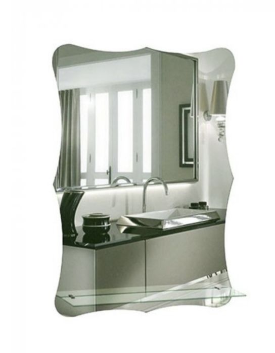 Зеркало в ванную без подсветки