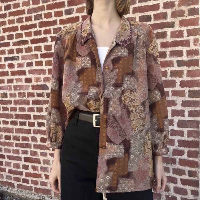 Вінтажна блуза в ідеальному стані