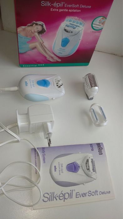 Епілятор Braun три насадки