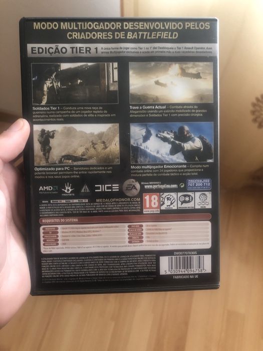 Jogo medal of honor edição tier 1