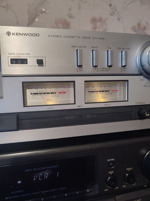 Кассетная дека kenwood КХ-440.