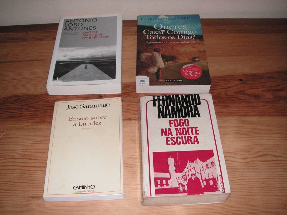 José Saramago, Fernando Namora, António L Antunes, Pedro Chagas Freita