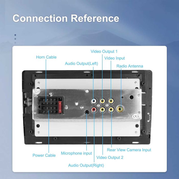 Rádio 9 Polegadas c/ CarPlay & Android Auto Sem Fios, Bluetooth e USB