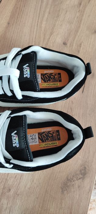 Кеди оригінал Vans Knu Skool в колаборації з Imran potato 44 розмір