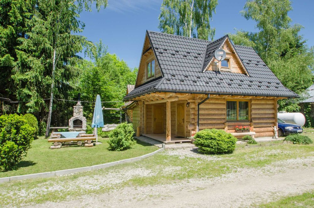 Domek Pod Żabią Strugą - drewniany z kominkiem zapraszam