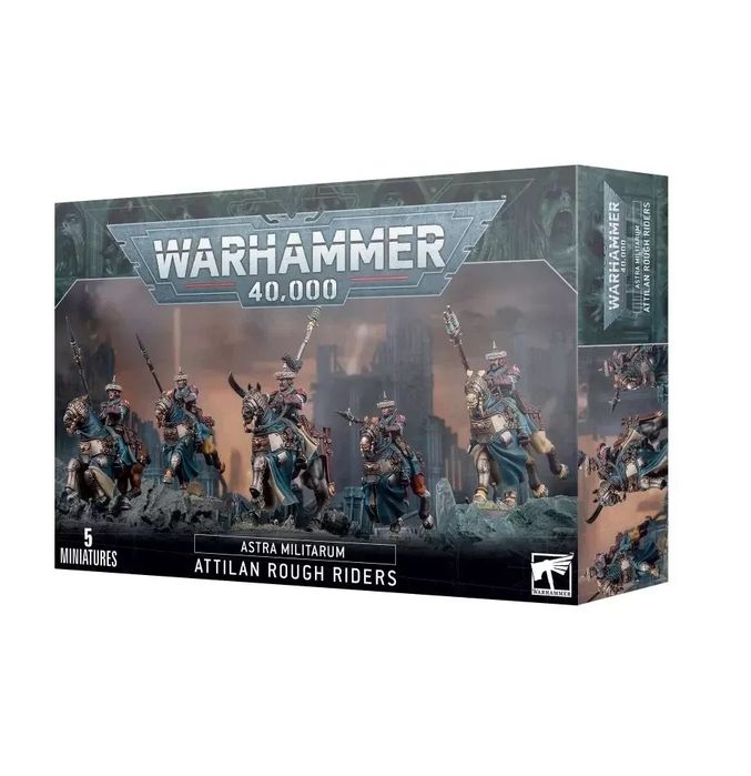 5X ATTILAN ROUGH RIDERS Astra Militarum Warhammer 40k Nowy