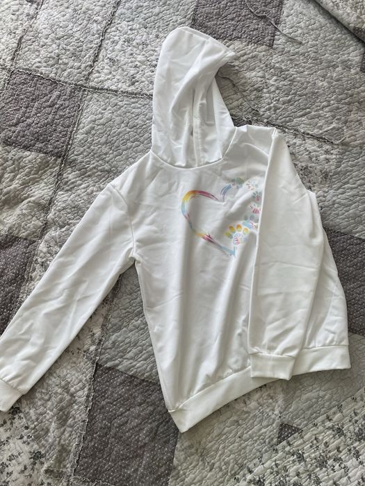 Дитяча толстовка / кофта з капюшоном / бобка з принтом