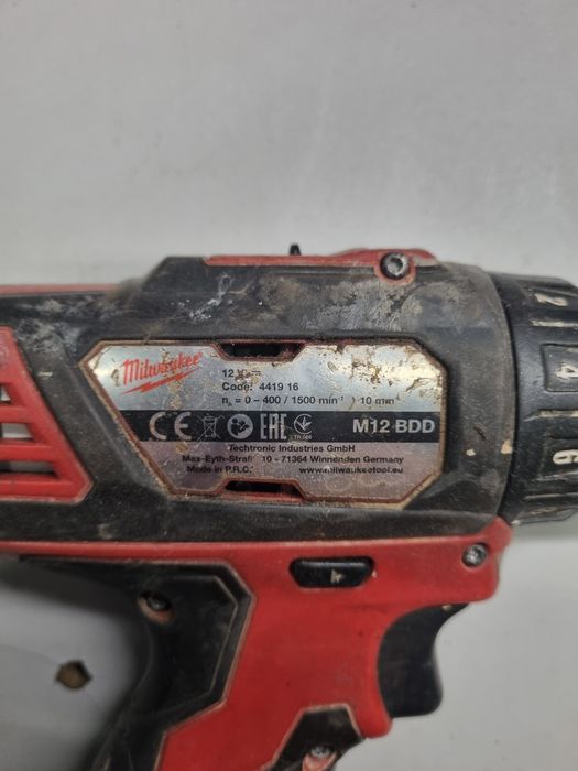 Wkrętarka Milwaukee M12 BDD
