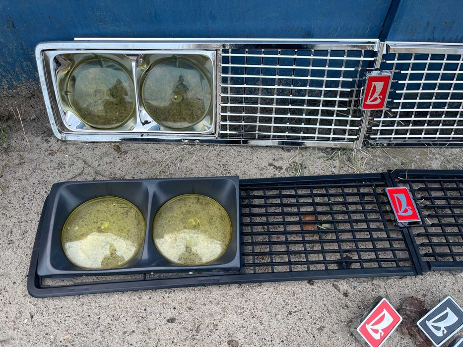 решетка передняя радиатора  ваз 2106 пластик