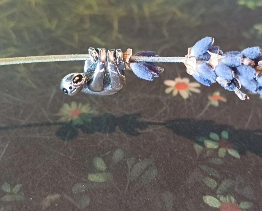 Charm's Leniwiec do bransoletki s.925