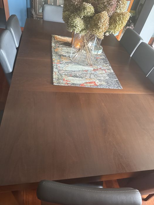 Duży stół drewniany 140x280 cm rozkladany