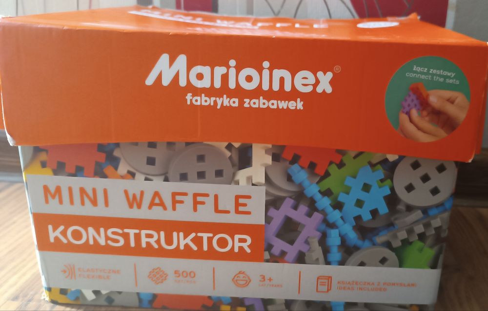 Klocki Mini wafle konstruktor-500 sztuk