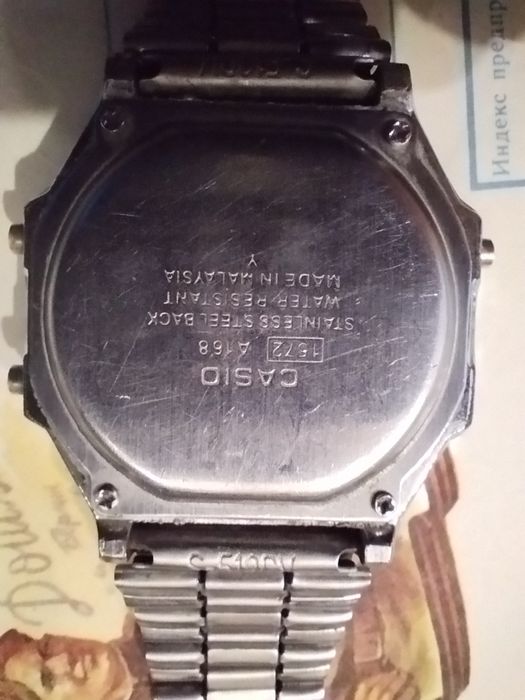 Часы CASIO  A168