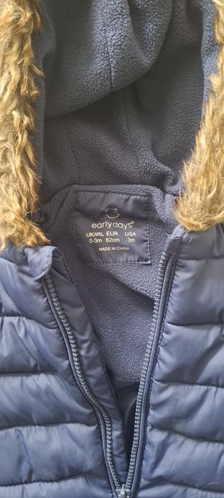 Kombinezon chlopiecy jak nowy 62cm