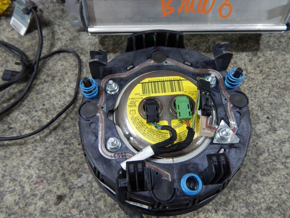 bmw e63 e64 poduszki airbag pasy sensor
