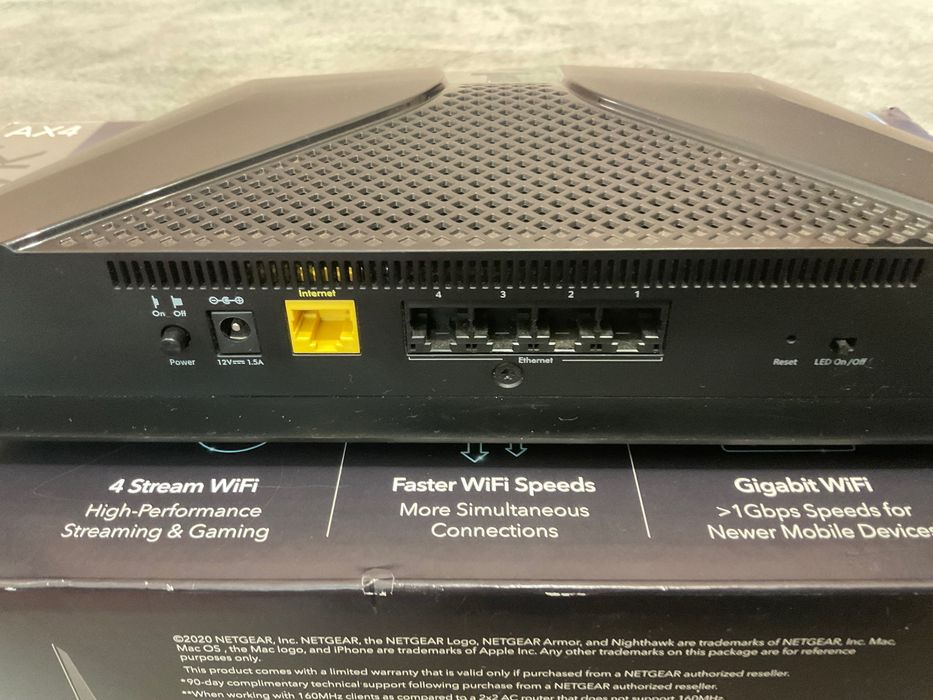 Роутер WiFi 6 маршрутизатор Netgear Nighthawk AX4 AX3000 (RAX35)