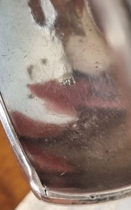 Szeroka srebrna bransoletka vintage 925