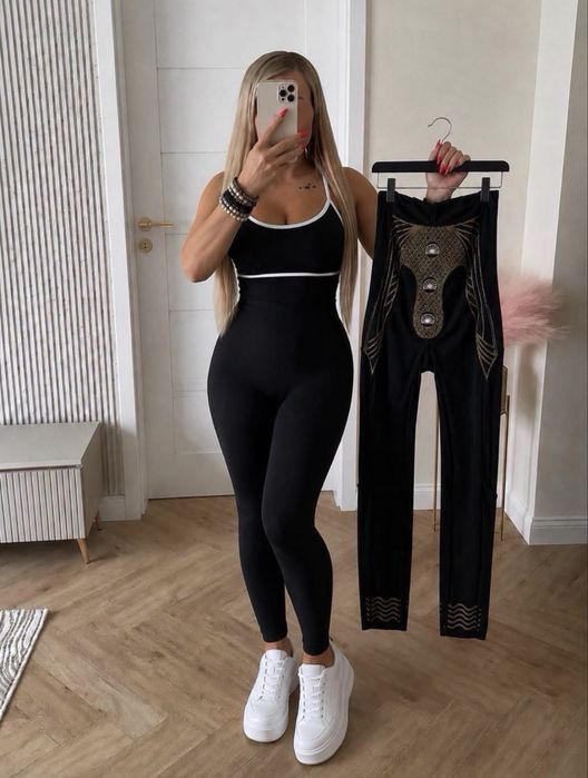 Hit Internetu legginsy modelujące pośladki rozm. L