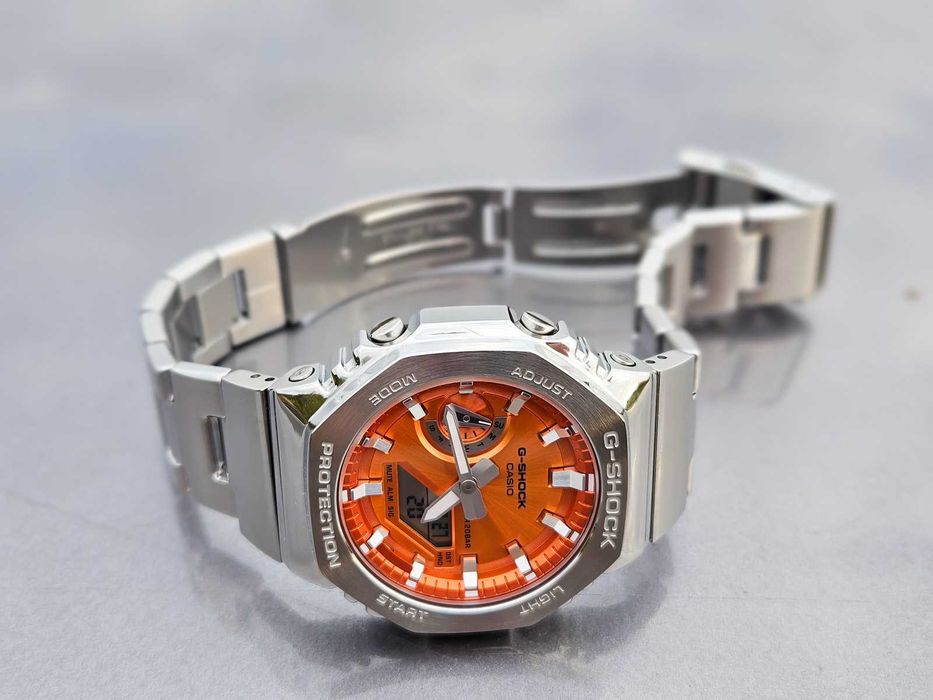 Годинник Casio G-Shock Classic GM-2110 Orange / Касіо