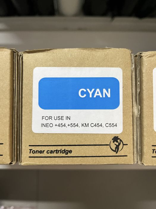 NOWE Oryginalne tonery 454e, 554e, C454e, C554e DEVELOP KONICA