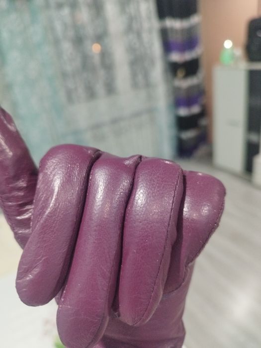 Rękawiczki skórzane