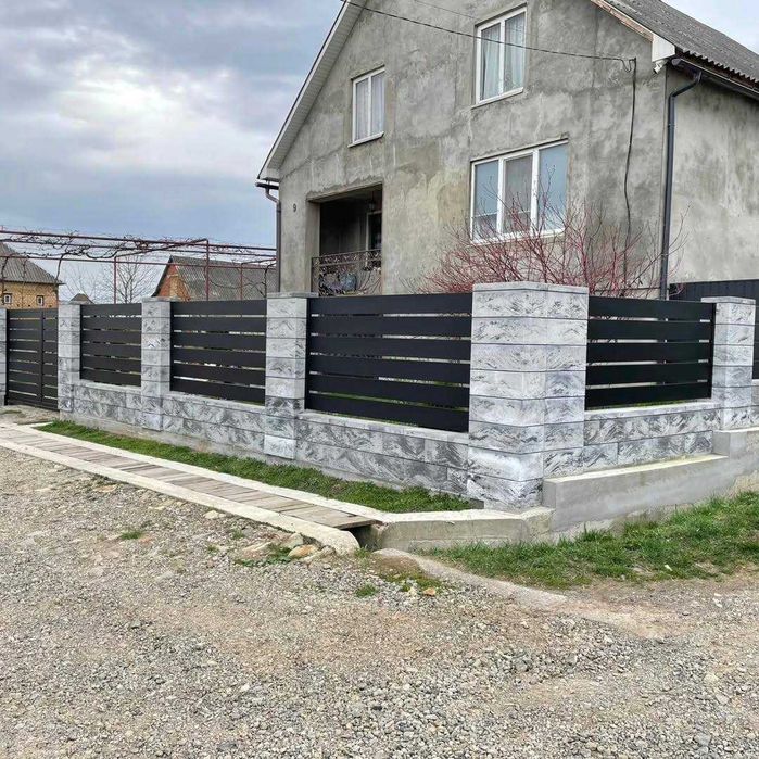 Паркан Жалюзі Металевий Забор Ранчо