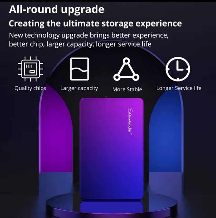 Зовнішній накопичувач жорсткий диск SomnAmbulist, хард диск, HDD,500GB