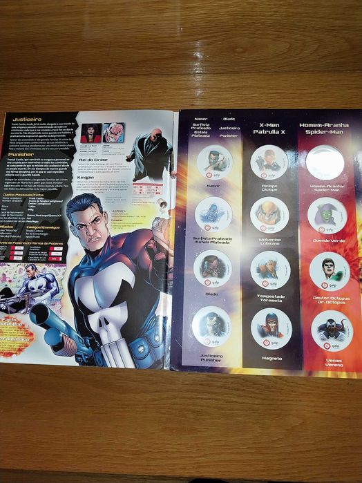 Marvel Heroes - Caderneta Completa