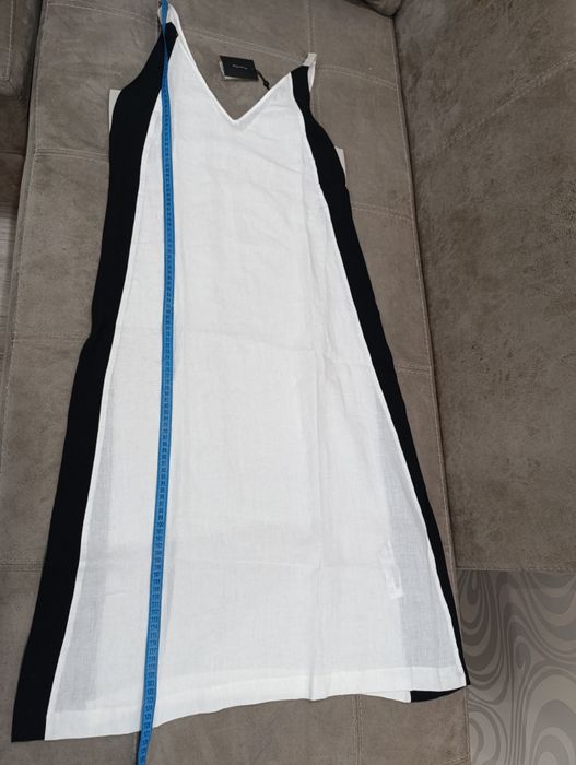 Льняне плаття ,сукня Massimo Duti