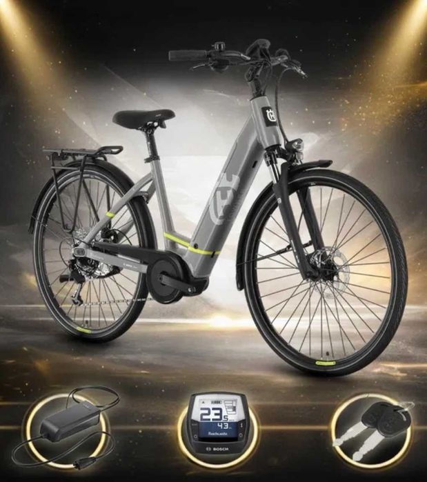 Rower elektryczny HUSQVARNA Towner 2 Bosch Wyprzedaż e-bike