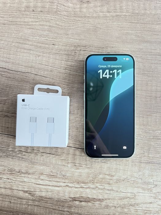Гарантия iPhone 15 green 128 gb neverlock фищическая сим