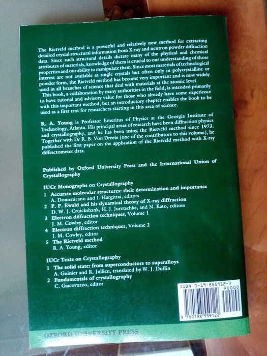 Electromagnetismo electroquímica rietvede method