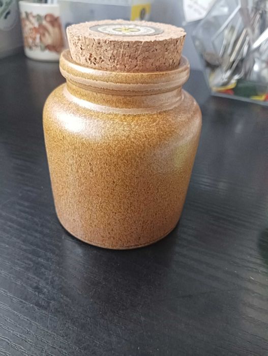 Pojemnik ceramiczny z korkiem