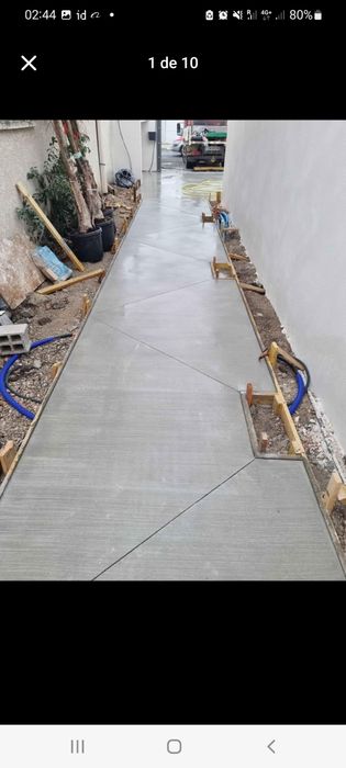 Pavimentos em betão