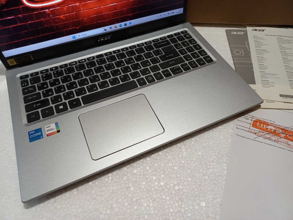 Игровой СВЕЖАК!!  ACER A315 / Core i5 1135G7  11" покол./ 20 RAM / ВЕСЬ КОМПЛЕКТ!