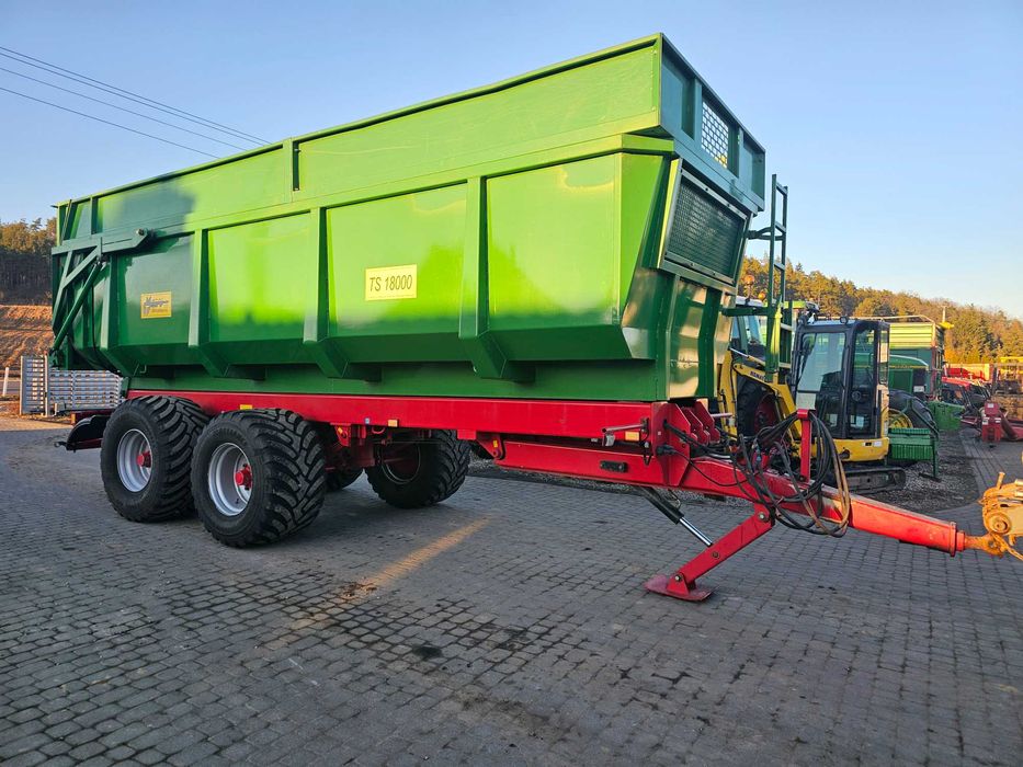 Przyczepa Tandem Metal Tech TS 18000