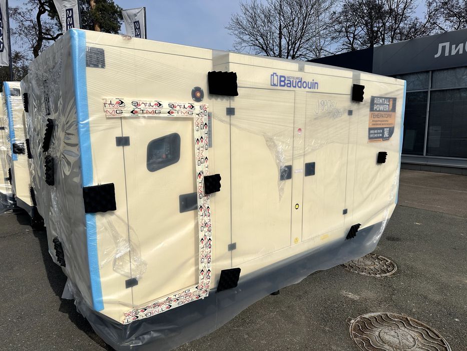 ГЕНЕРАТОР TMG TMGB-275 ( 220 кВт) на базі двигуна BAUDAUIN 275 кВа