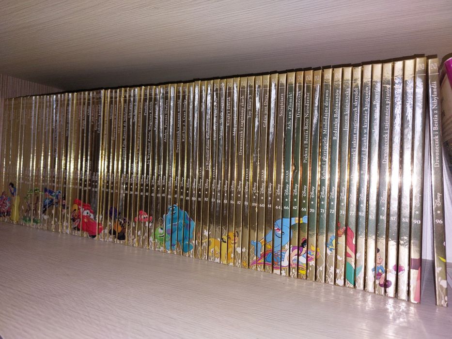 Złota kolekcja bajek Disneya 73szt