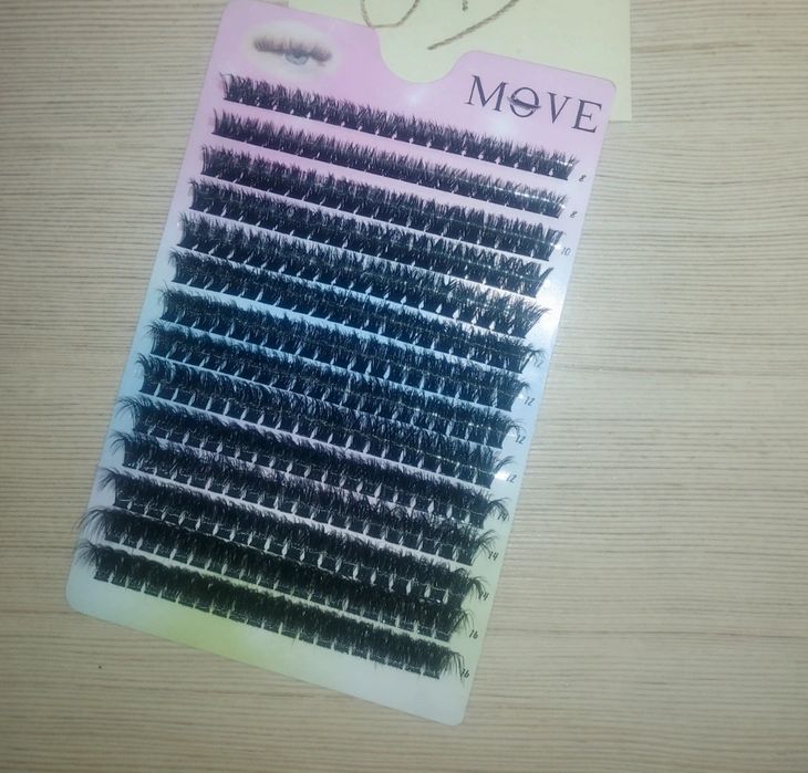 Zapas kępek do robienia rzęs #Kępki 80 DD Russia Volume #rzęsy bonding