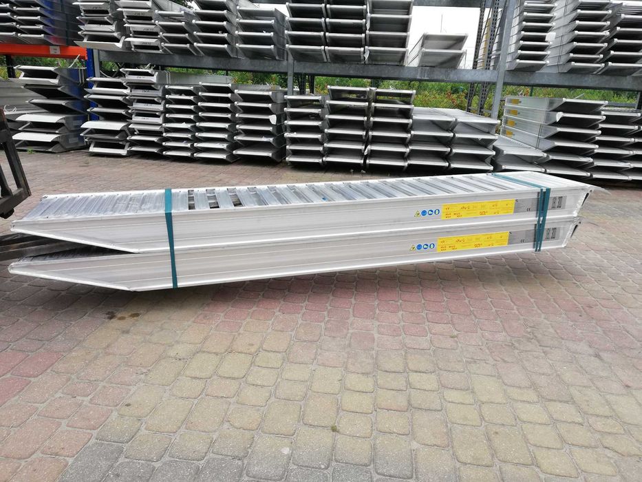 Najazdy Aluminiowe Włoskie 3,2m do 4900kg Dostawa 0zł