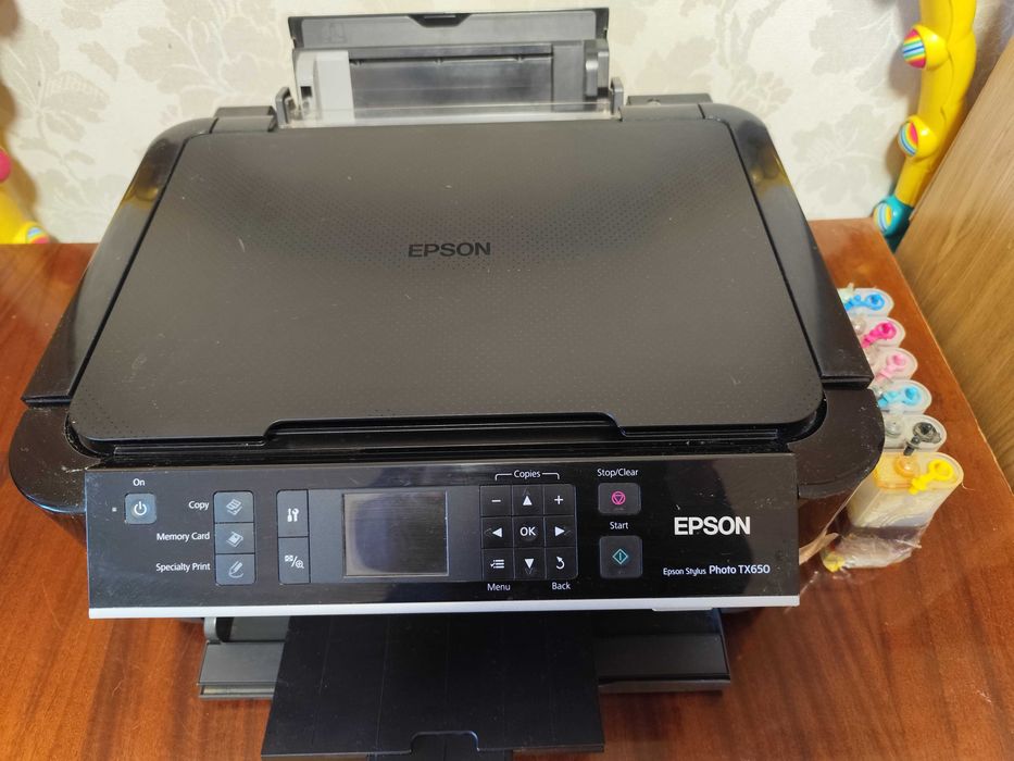 Принтер МФУ Epson Stylus Photo TX650 зі СНПЧ