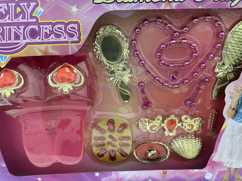Kit com acessorios princesa