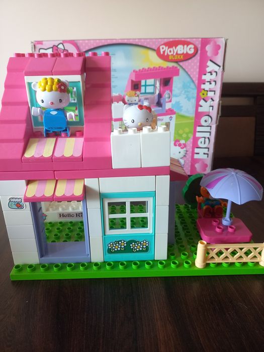 HOT Dollhouse Duplo Hello Kitty House Lego Set Lego Duplo