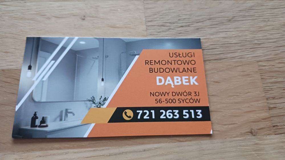 Usługi budowlano-remontowe