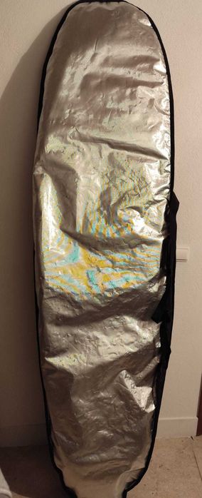 Prancha de Surf Pigmeu 7’2 Hybrid com capa + Acessórios (FCS)