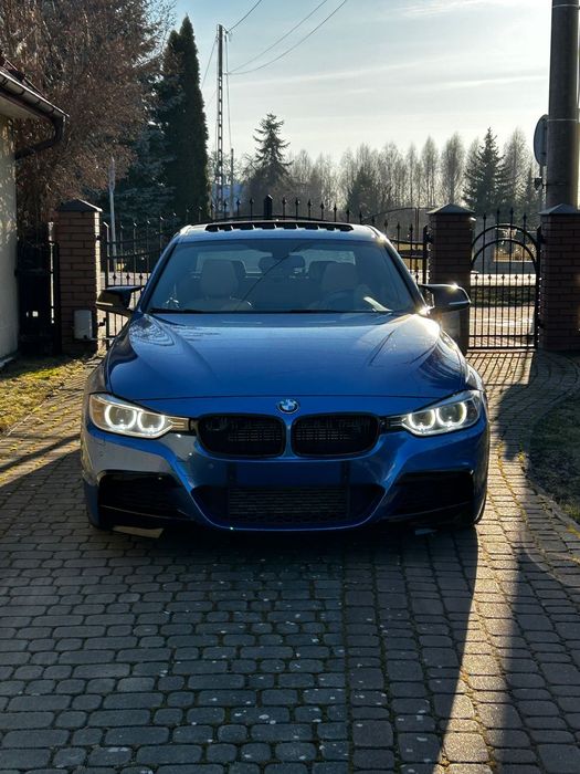 BMW Seria 3 Bmw f30 335i xdrive m pakiet estoril blau